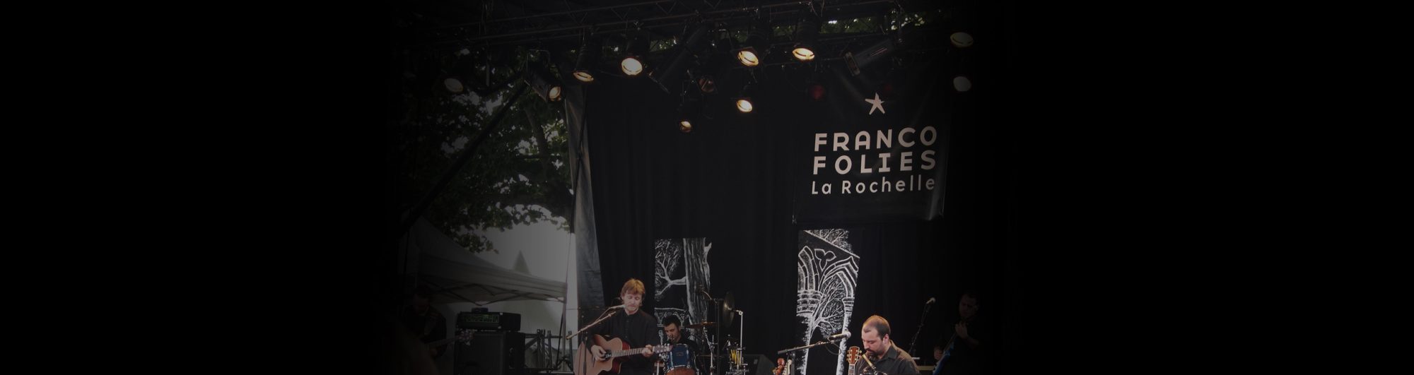 Vincent Eckert Francofolies de La Rochelle scène de l'horloge